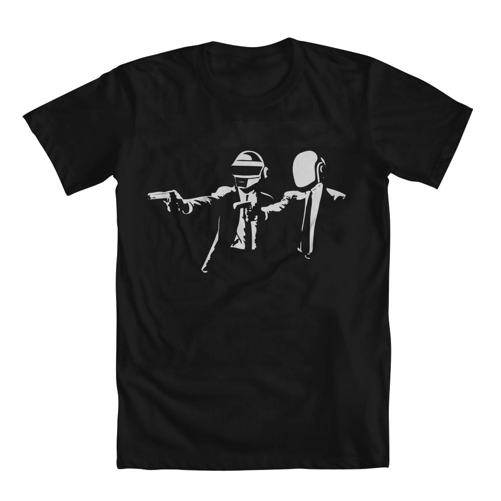 Camiseta artística Daft Punk Pulp Fiction Negro Ecuador Ubuy