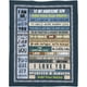 thumbnail image 1 of LHSHID Personalized to My Son Blanket from Mom Dad Lightweight Flannel Throws Custom Name Gift for Boy Men Super Soft Comfy Blankets Birthday Christmas Decor Couch Sofa, 1 of 9