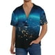 thumbnail image 1 of Fotbe Planet Earth Camisa Estampada de Manga Corta para Hombre, Casual de Verano, Estilo Playero, Sin Arrugas-3X-Large, 1 of 5