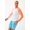 Soft Coral Colorblock, variant on Coolibar UPF 50+ Men's Tulum Long Sleeve Surf Rash Guard - Sun Protective