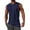 Navy, variant on Ierhent Men's Undershirts Mens Pro Cotton Pro Stretch Tank Tops A Shirts RD1,2XL