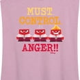 thumbnail image 3 of Inside Out - Must Control Anger - Women's Racerback Tank Top, 3 of 5
