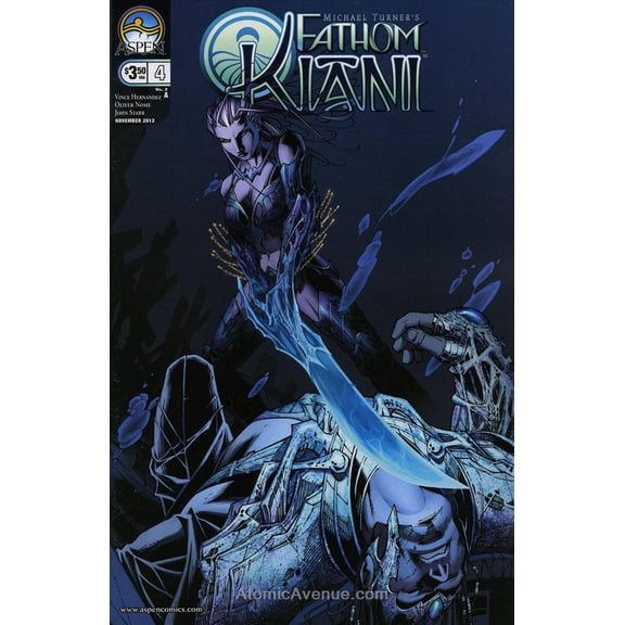 Fathom: Kiani (Vol. 2) #4A VF ; Aspen Comic Book