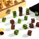 thumbnail image 4 of 24 Piezas Contador de Dados D6 JM Cubo Contador de Lealtad Accesorio de Juego de Cartas 2 Estilos, 4 of 4