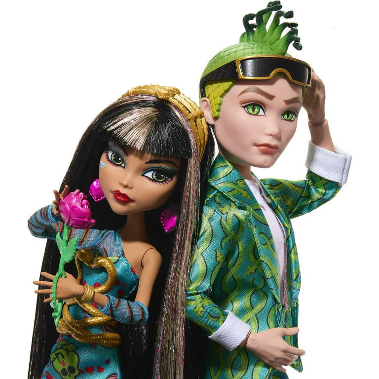 Monster High Cleo De Nile and Deuce Gorgon Collectible Dolls
