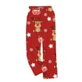 thumbnail image 4 of Christmas Lounge Pants for Men Vacation Ugly Graphic Pajama Bottoms Xmas Relaxed Fit Drawstring Pajamas Pants, 4 of 4