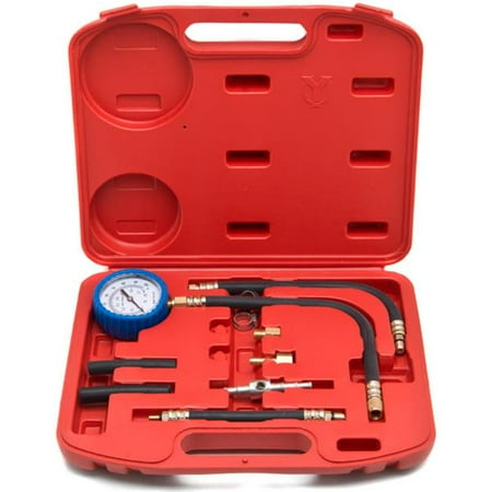 Pump Pressure Gauge - Biltek 0-100 PSI Fuel Injection Pump Injector Tester Test Pressure Gauge Gasoline Cars