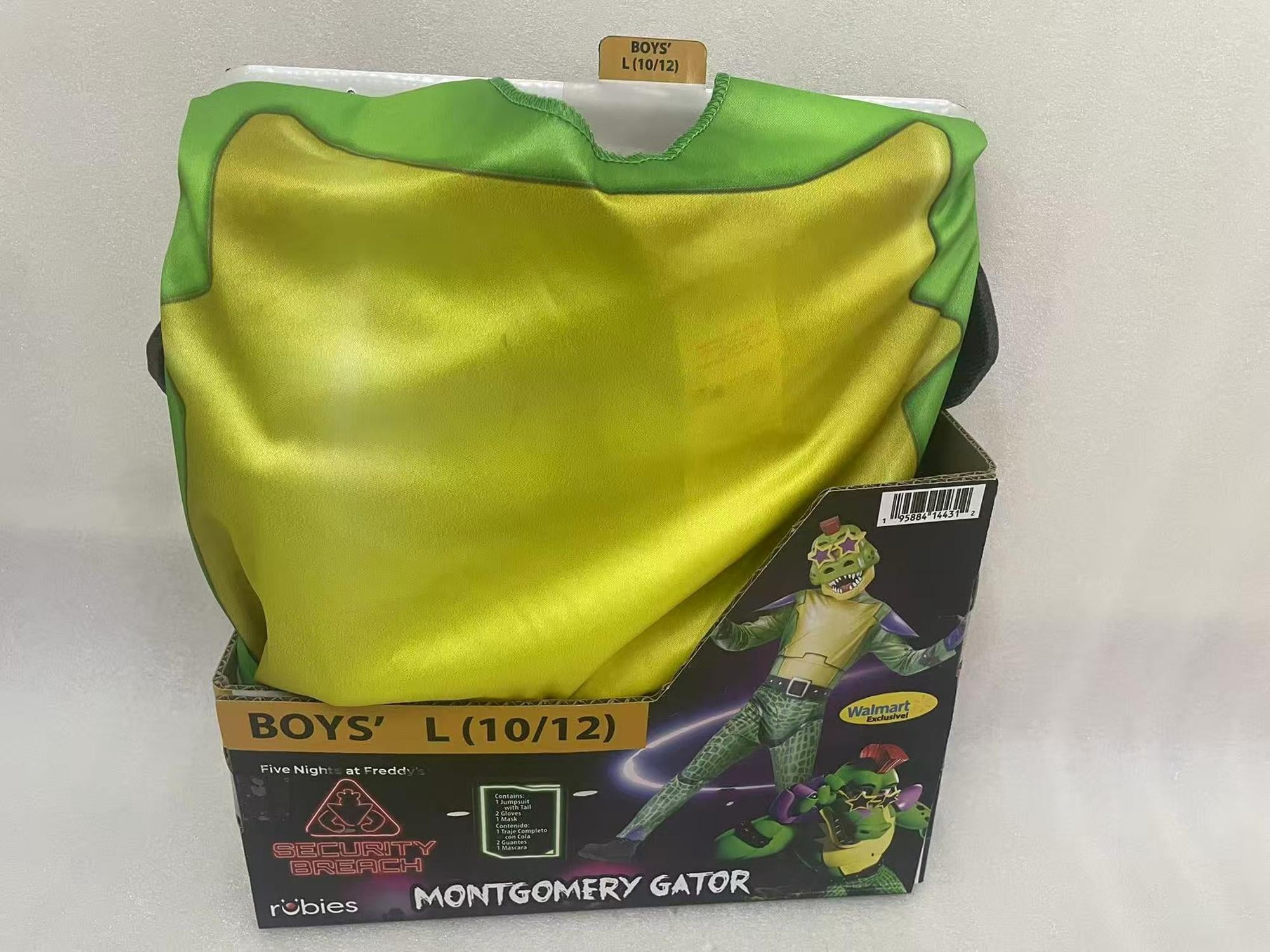 Five Nights at Freddy's Gator Halloween Costume for Children, Boys' Size M (8), by Rubies