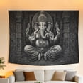 thumbnail image 5 of FLASHLUMI 80"×60" Tapestry, Decorative Wall Hanging for Bedroom Living Room Office Home Decor, 5 of 8
