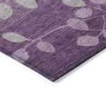 thumbnail image 6 of Dalyn Rugs Machine Washable Indoor/Outdoor Chantille Purple 8' x 8' Round Rug, 6 of 7