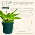 thumbnail image 4 of Rugg AR12-FG Planter Polyresin Green Green, 4 of 6