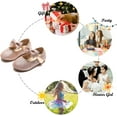 thumbnail image 5 of Toddler Little Girl Dress Shoes - Girl Mary Jane Flats Party School Wedding, 5 of 7