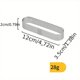 thumbnail image 1 of 1pc, Stainless Steel Cake Mold Ring, Perforated Mousse Cake Ring, Round Oval Cookie Cutters, Pancake Molds, Baking Tools, Kitchen Gadgets, Kitchen Accessories, Home Kitchen Items, Multiple Sizes Opti, 1 of 5