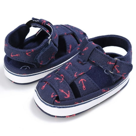 

0-18M Baby Infant Kid Boy Girl Soft Sole Crib Toddler Summer Sandals Shoes