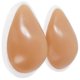 thumbnail image 2 of Un par de formas de senos de silicona en forma de lágrima autoadhesivas, forma de lágrima, senos de silicona, senos postizos, 2 of 5