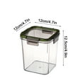 thumbnail image 2 of Dvkptbk Food Storage Containers for Kitchen Pantry Organization Storage Free Plastic Food Containers with Lock Lids for Sugar,Flour,Pasta & Cereal Canister Kitchen Organization Accessories Essentials, 2 of 2