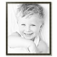 thumbnail image 2 of ArtToFrames 32" x 38" Black Panel With Silver Lip Picture Frame, 32x38 inch Multi Wood Poster Frame (WOM-5093),  Pack, 2 of 7