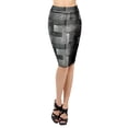 thumbnail image 2 of H&C Women's Elastic Waist Stretchy Office Pencil Skirt, 2 of 3