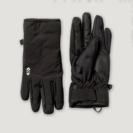 free country women s softshell gloves - black xs/s