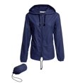 thumbnail image 1 of Chubasquero Avoogue, cortavientos ligero e impermeable, color azul marino, L, 1 of 5