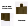 thumbnail image 2 of Snmubt Flat Water Bottle, Outdoor Sports Plastic Cup, Transparent Flask, Screw Rotary Cap, Leakproof for Travel and Gym, 2 of 6