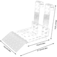 thumbnail image 3 of Turtle Basking Platform Extra Large Wide Hanging Transparent Tortoise Resting Terrace Aquarium Ramp, 3 of 7