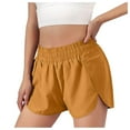 thumbnail image 1 of PENGXIANG Short d'Entraînement Sportif pour Femmes Pantalon de Course à Taille Élastique, 1 of 3
