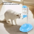 thumbnail image 3 of Distributeur d'Eau Automatique Debout, Design Gain de Place Haute Stabilité Hauteur Réglable pour Chiot 500ml Beige, 3 of 7
