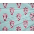 thumbnail image 4 of oneOone Polyester Lycra Fabric Floral Block Printed Craft Fabric BTY 56 Inch Wide, 4 of 4