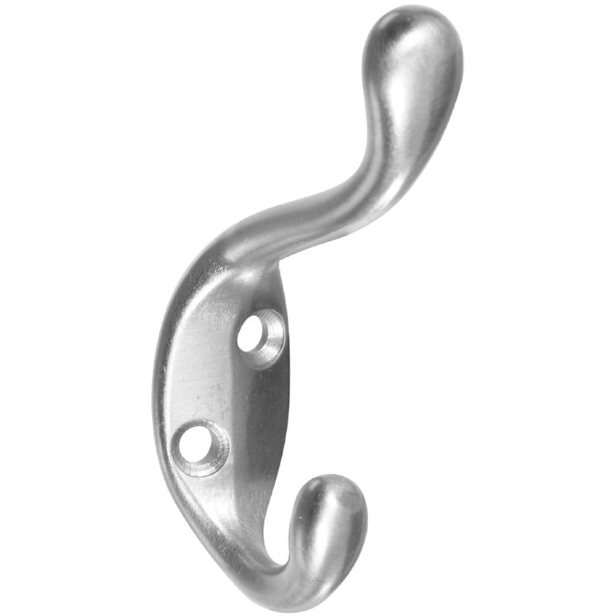 Stanley Hardware 806679 Satin Nickel Coat & Hat Hook