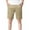 Khaki, variant on HAOYUNL Mens Suit Shorts Shorts Casual Stretch Summer Shorts Casual Athletic Five Pants with Pockets