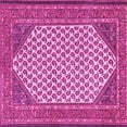thumbnail image 1 of Ahgly Company Indoor Square Persian Pink Traditional Area Rugs, 7' Square, 1 of 4