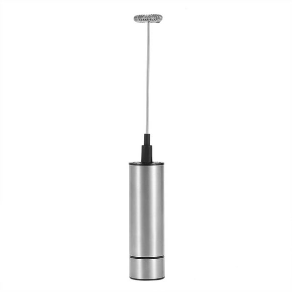 Espumador de leche eléctrico de acero inoxidable, mezclador de bebidas portátil de alta velocidad para hacer espuma