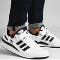 thumbnail image 4 of Adi - das Forum Low Men's Cloud White Black Core Black FY7757 Size 8-13 New, 4 of 6