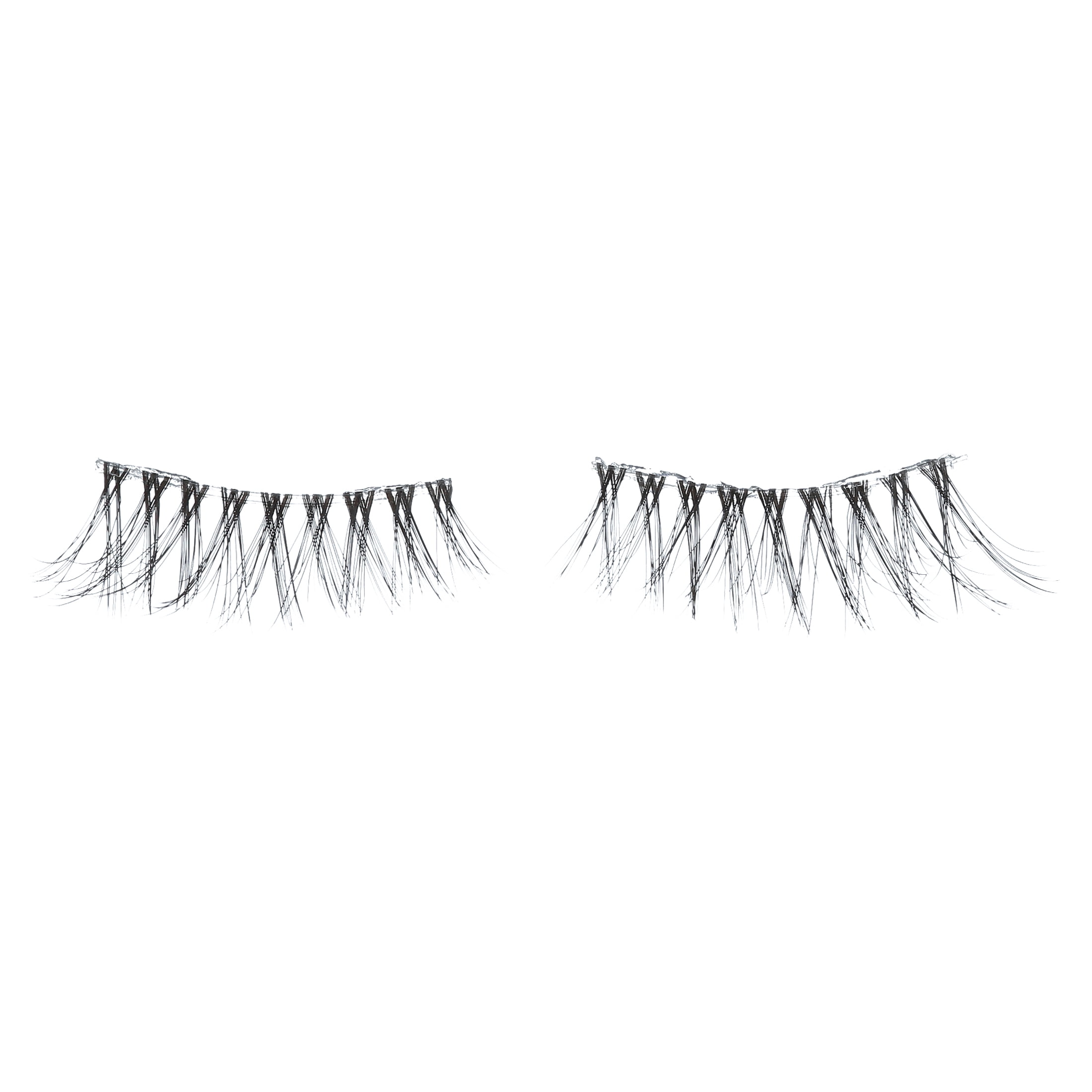 af94 False Advertising Winged Demi Faux Eyelashes, Black