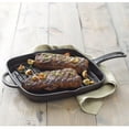 thumbnail image 4 of GOODCOOK Pre-Seasoned Cast Iron Grill Pan, 10.75 Inch, Black, Square, 4 of 4