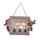 thumbnail image 2 of Guirnalda decorativa de placa iluminada de Navidad de madera con letrero colgante de ventana de cuerda colgante para granja, porche, interior al aire 30x17.5x2.4cmEstilo B Colco Letrero colgante, 2 of 8