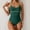 Green#2, variant on 2025 Clearance Items under $5.00 LEBONYARD Tankini Swimsuits for Women,Women Solid Color Backless Strap Bikini Swimsuit Mesh Bikini Set Purple M