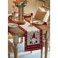 thumbnail image 3 of Newhomestyle Valentine's Day Gnome Table Runner 13 x 72 inch Happy Valentines Day Cute Gnome Heart Red Plaid Linen Table Runner Non-Slip Dresser Scarves, 3 of 9