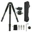 thumbnail image 2 of Carbon Fiber Camera Tripod, 4 Sections Tripod Angle Adjustable Stable Foldable  for Professional Photography, 2 of 8