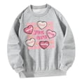 thumbnail image 4 of Sudadera para mujer Sudadera de manga larga Sudadera inspiradora Sudadera con cuello redondo para el trabajo Senderismo Uso diario Oficina , l L Yinane Sudadera Mujer, 4 of 8