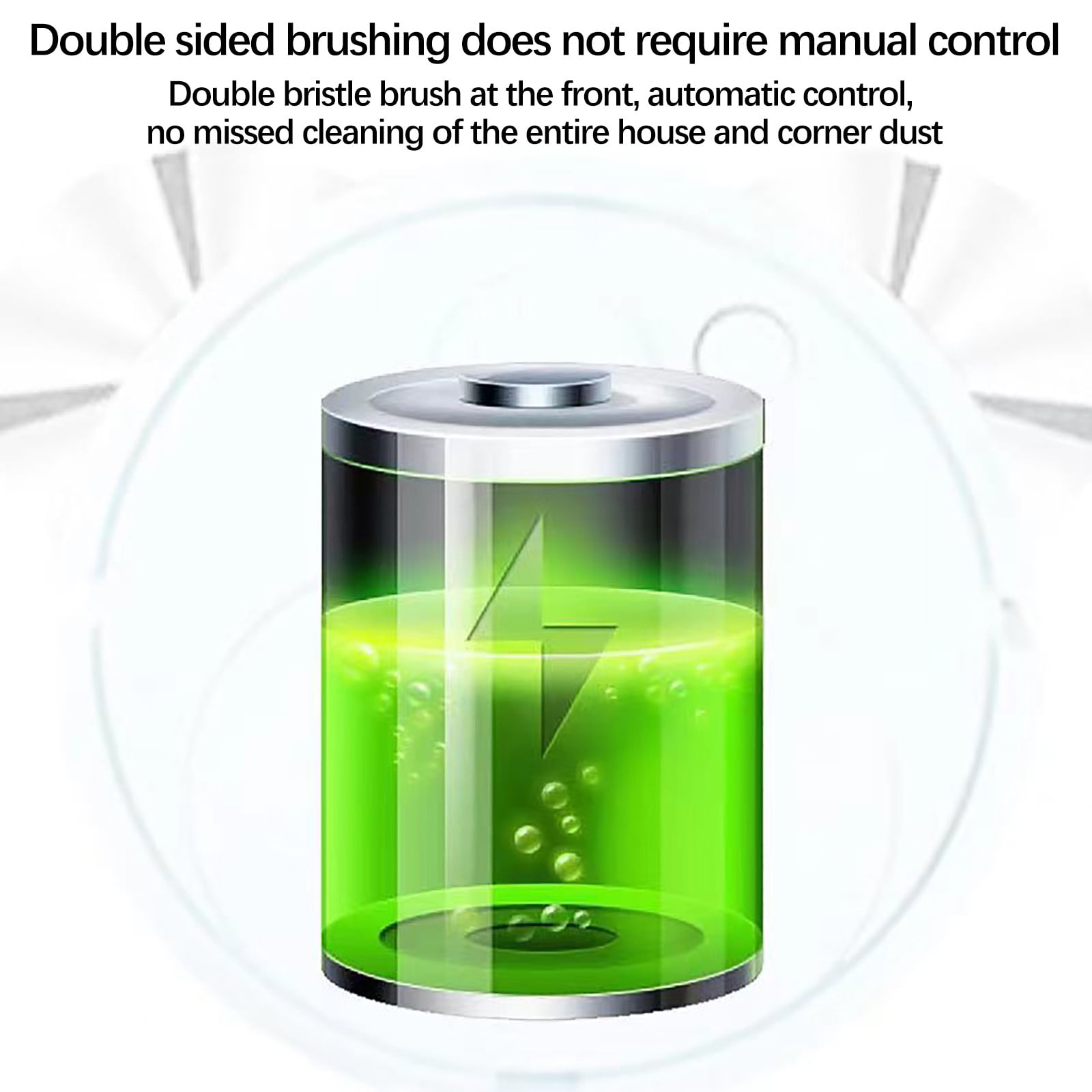 Smart Sweeping Robot Sweepingand Mopping 3 In 1 Rechargeable Cleaning Machine Mini Vacuum Cleaner