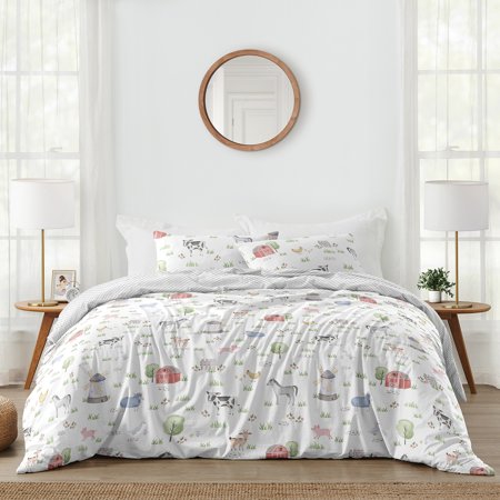 Farm Animals Full / Queen Comforter Set by Sweet Jojo Designs