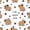 White Khaki, variant on Manfei Watercolor Capybara Twin Fitted Sheet, Cute Floral Animal Bedding, Blue Tan, 2pcs, 1 Fitted Sheet and 1 Pillowcase