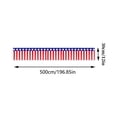 thumbnail image 3 of 2 Pcs 4th of July Patriotic Tinsel Banner,Red White Blue Star Fringe Garland,Shiny Tassel Banner for Independence Day,Memorial Day,Party,Home,Yard,Fence Doorway,Banister Decor, 3 of 6
