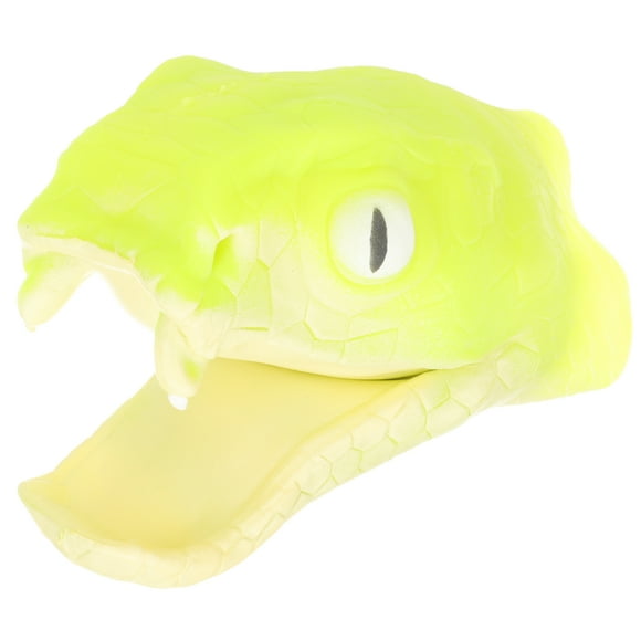 BRIGHTFUFU Creative dedo títere decorativo serpiente marioneta títere juguete juguete de juguete de dibujos animados juguete