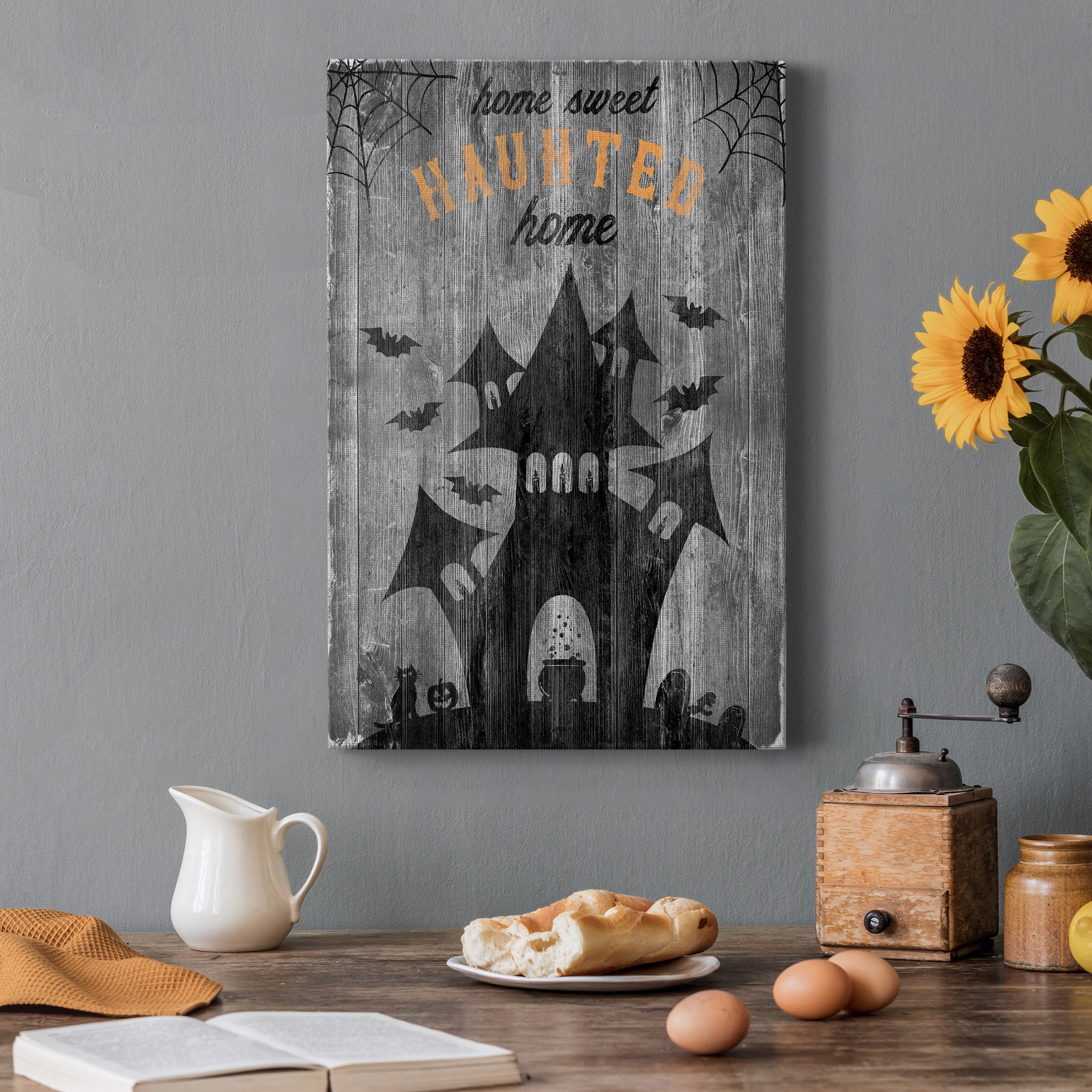 Haunted House Premium Gallery Wrapped Canvas - Ready to Hang - 8 x 12