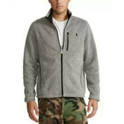 Polo Ralph Lauren Men's Fleece Mockneck Jacket Heather Grey Size XXL / 2XL