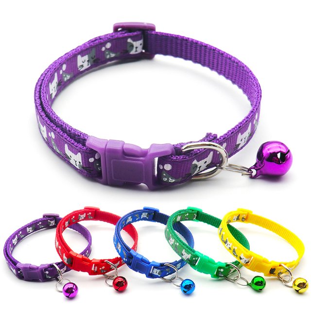 Cat Dog Anti-lost Adjustable Collar With Bell Necklace Jewelry For Festivals Parties Taking Pictures Daily Wear