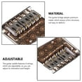 thumbnail image 4 of Maoww Electric Guitar Saddle Bridge Flower Print 6 String Hardtail with Screws Adjustable Top-Loading Tailpiece Bass Instrument, 4 of 6